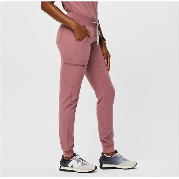 Figs Mauve Zamora Jogger Scrub Pants Small Reg - Picture 8 of 9